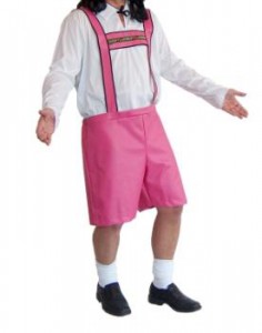 tirolbroek roze