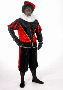 zwarte piet rood volwassen
