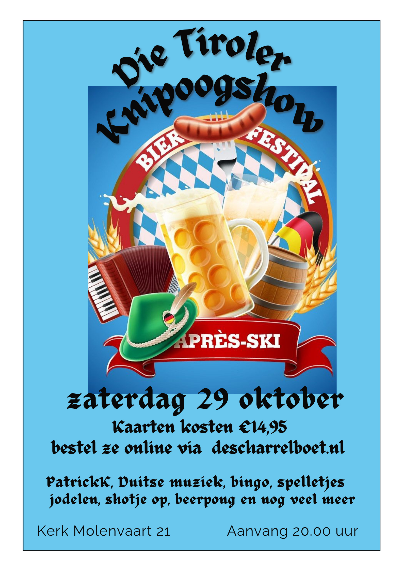 Tiroler knipoogshow – Feest en cadeauwinkel Scharrelboet